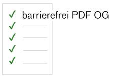 Logo of Kurse für barrierefreies PDF und barrierefreie Dokumente